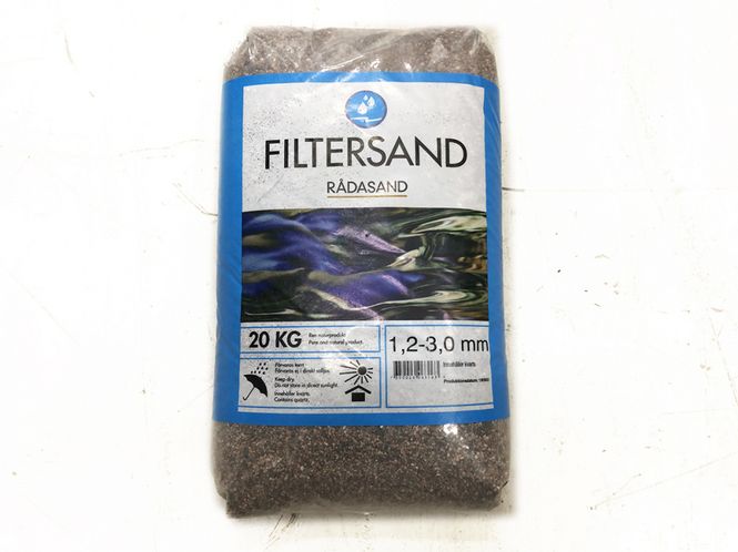 Hovedbilde Filtersand 1,2-3 mm, 20 kg