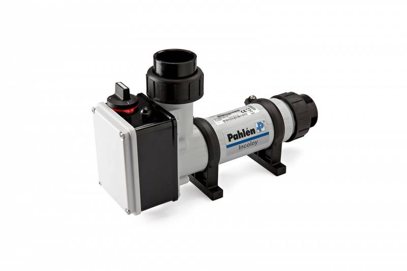 Pahlen el-varmer i plast 6 kW til svømmebasseng