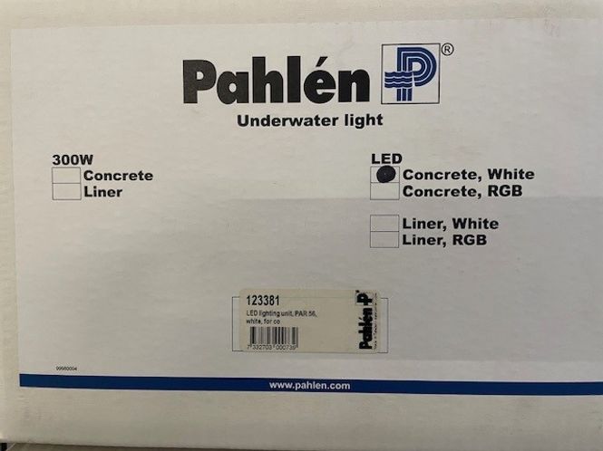 Hovedbilde Undervannslys type 300 A / LED hvit, vanntett ...