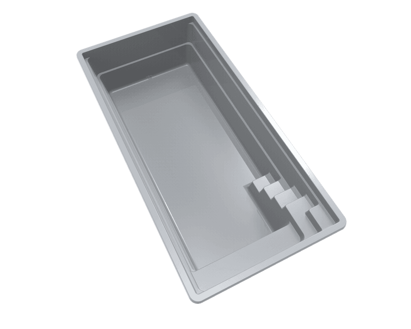 Enzo 7 glassfiber svømmebasseng