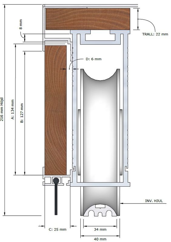 Aqvisdeck Singledeck Skyvbart terassedekke 3,5x6 meter