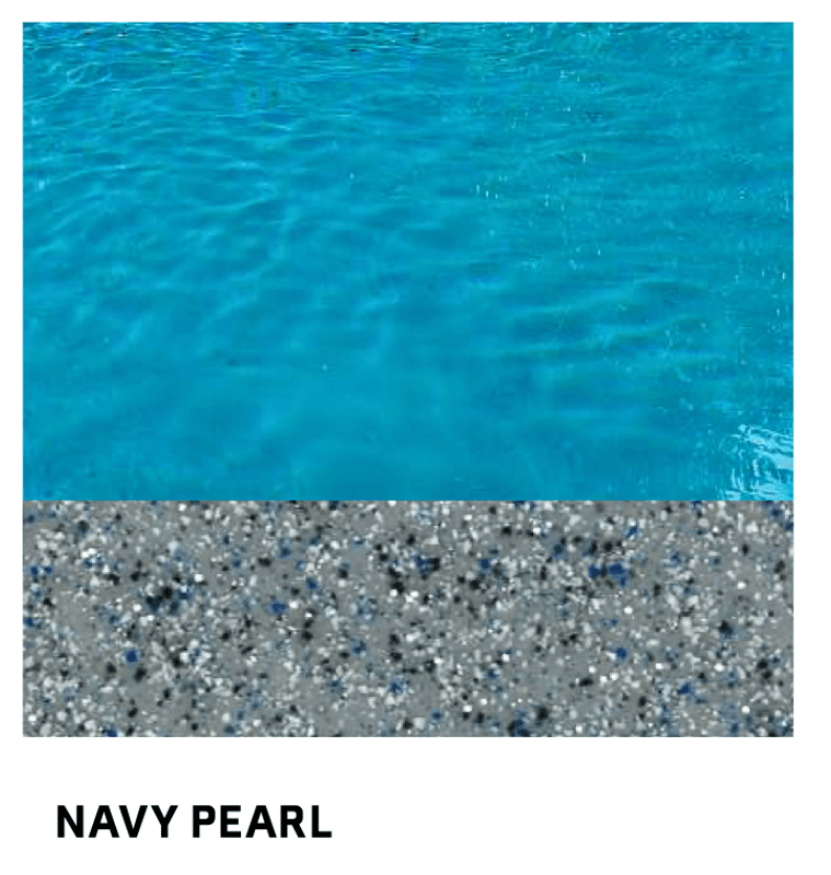 Enzo 9 glassfiberbasseng med benk/beach-sone